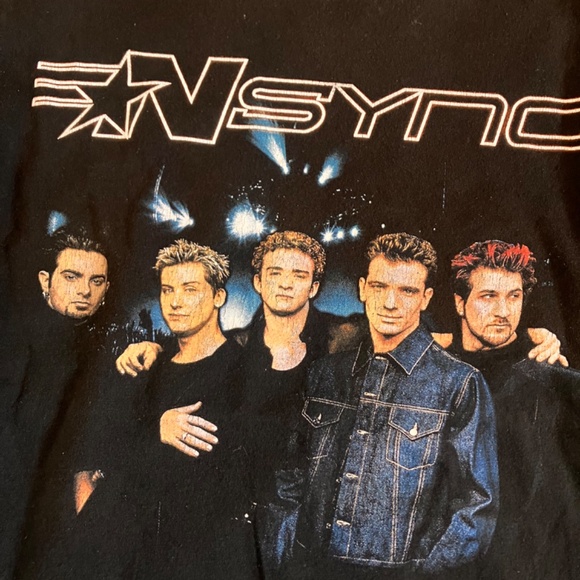 Nsync shirt live tour Justin Timberlake - Picture 2 of 4